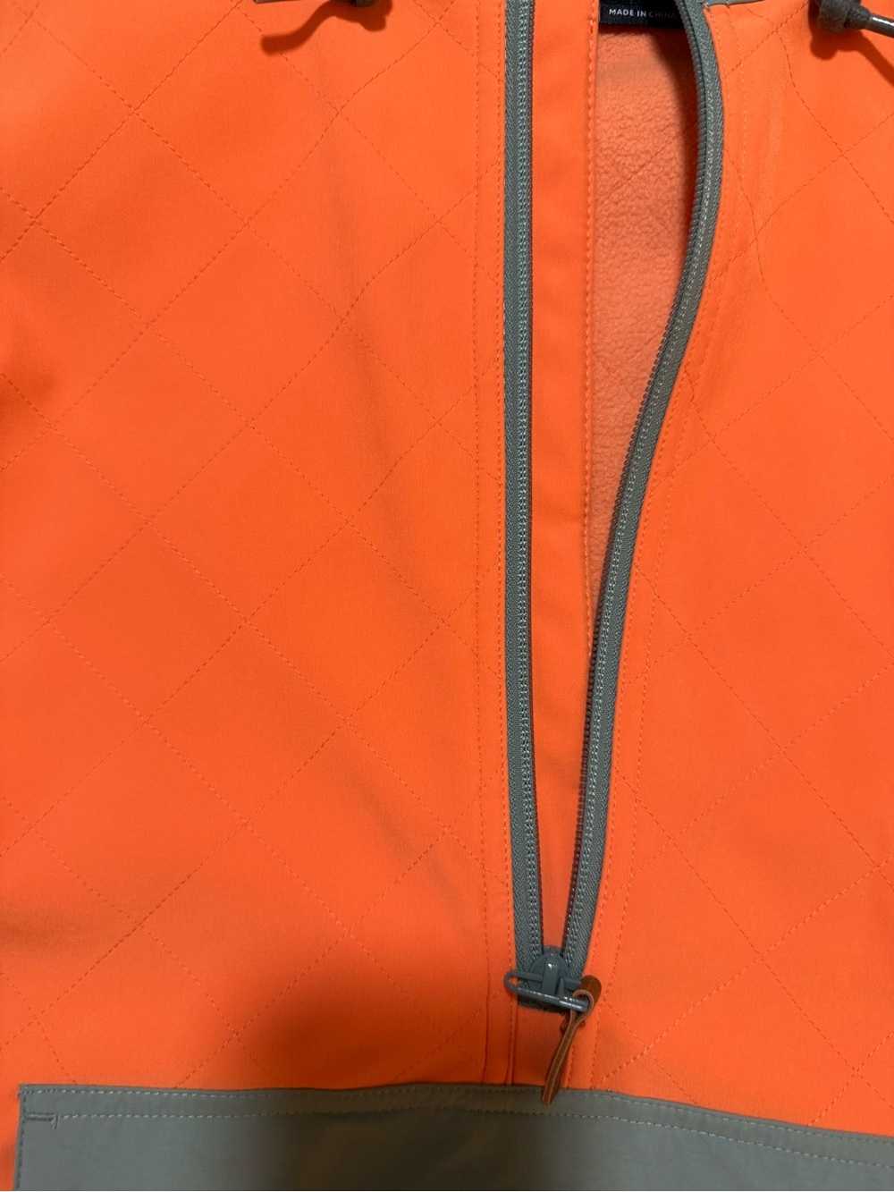 Dakine Orange and Light Blue Ski Pullover Jacket - Picture 3 of 6